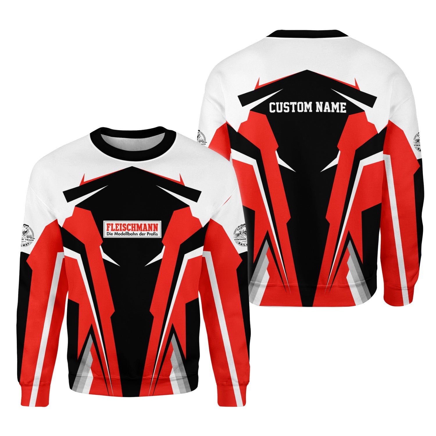 Railspirit Personalized Fleischmann And Western Railroad Sweatshirt Strong Line Style Train Unisex Shirt All Over Print