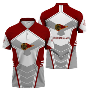 Railspirit Personalized Western Maryland Railway Polo Shirt Engine-Inspired Style Train Shirt for Railroad Fanatic