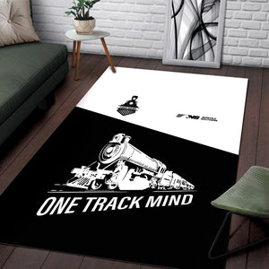 Railspirit Personalized Norfolk Southern Railway Area Rug One Track Mind Train Rug Gift Idea For Train Lover