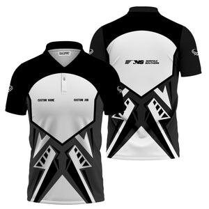 Railspirit Personalized Norfolk Southern Railway Polo Shirt Vibriant Style with Custom Position Train Shirt