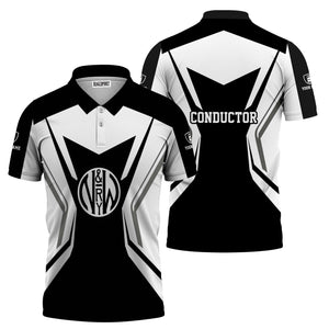 Railspirit Personalized Norfolk and Western Railway Polo Shirt Unique Style with Custom Job N&W Train Shirt