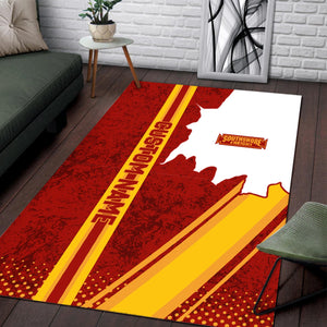 Railspirit Personalized Chicago South Shore and South Bend Railroad Area Rug Vintage All Over Printed Rug