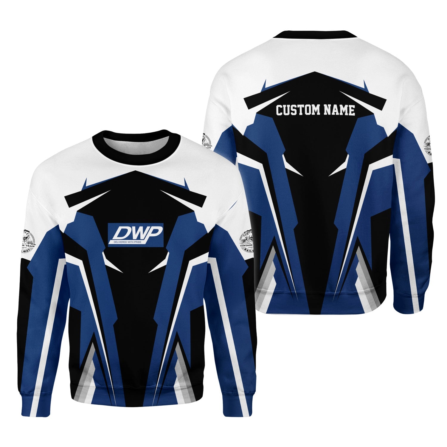 Railspirit Personalized Duluth, Winnipeg and Pacific Railway Sweatshirt Strong Line Style Train Unisex Shirt All Over Print