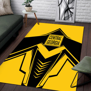 Railspirit Central of Georgia Railway Area Rug Railway Trainspotter Style Rug Gift Idea For Foamers