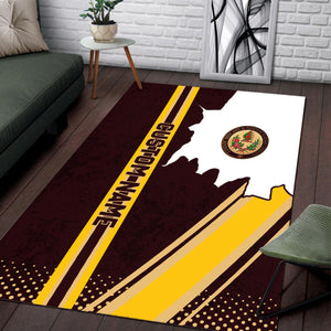 Railspirit Personalized London, Midland and Scottish Railway Area Rug Vintage All Over Printed Rug