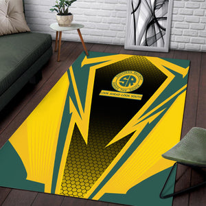 Railspirit Southern Railway U.S Area Rug Lightning Graphic Style SOU Rug Gift Idea For Train Lover