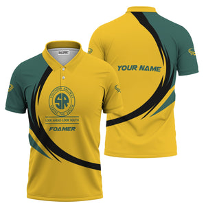 Railspirit Personalized Southern Railway U.S Polo Shirt Unique Graphic Style SOU Shirt For Train Enthusiasts