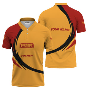 Railspirit Personalized Chicago South Shore and South Bend Railroad Polo Shirt Unique Graphic Style Shirt For Train Enthusiasts