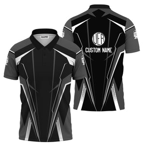 Railspirit Personalized Union Electric Railway Polo Shirt Lightning-Edge Design Train Shirt For Railroad Lovers