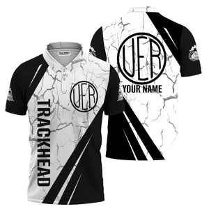 Railspirit Personalized Union Electric Railway Polo Shirt Crackle Texture Style Train Shirt For Trackhead