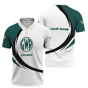 Railspirit Personalized Great Western Railway Polo Shirt Unique Graphic Style Shirt For Train Enthusiasts