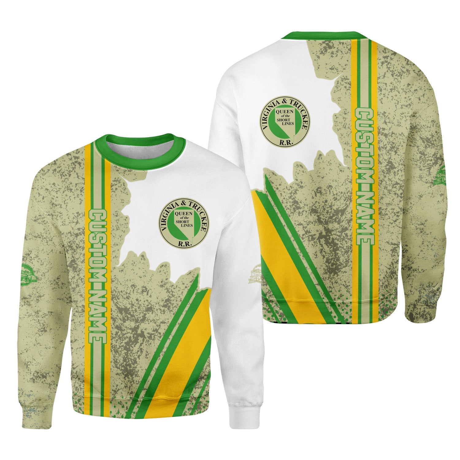 Railspirit Personalized Virginia & Truckee Railroad Sweatshirt All Over Printed Unisex Shirt