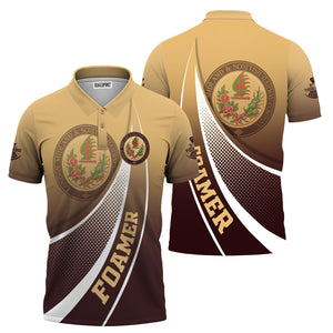 Railspirit Personalized London, Midland and Scottish Railway Polo Shirt Railway-Themed Style Shirt Gift Idea For Trainspotter