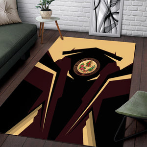 Railspirit Personalized London, Midland and Scottish Railway Area Rug Strong Line Style  Train Area Rug Gift Idea For Train Lover