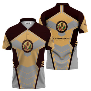 Railspirit Personalized London, Midland and Scottish Railway Polo Shirt Engine-Inspired Style Train Shirt for Railroad Fanatic