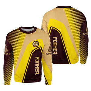 Railspirit Personalized London, Midland and Scottish Railway Sweatshirt Vibrant Striking Style Shirt For Rail Enthusiasts