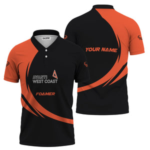 Railspirit Personalized Avanti West Coast Polo Shirt Unique Graphic Style Shirt For Train Enthusiasts