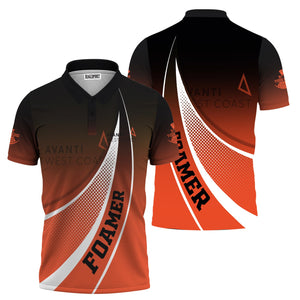 Railspirit Personalized Avanti West Coast Polo Shirt Railway-Themed Style Shirt Gift Idea For Trainspotter