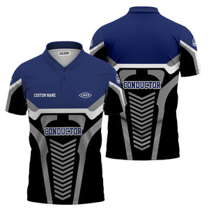 Railspirit Personalized London and North Eastern Railway Polo Shirt Track-Inspired with Custom Job Position Train Shirt