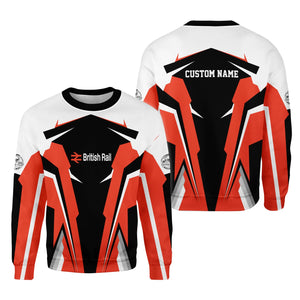 Railspirit Personalized Bristish Railway Sweatshirt Strong Line Style Train Unisex Shirt All Over Print