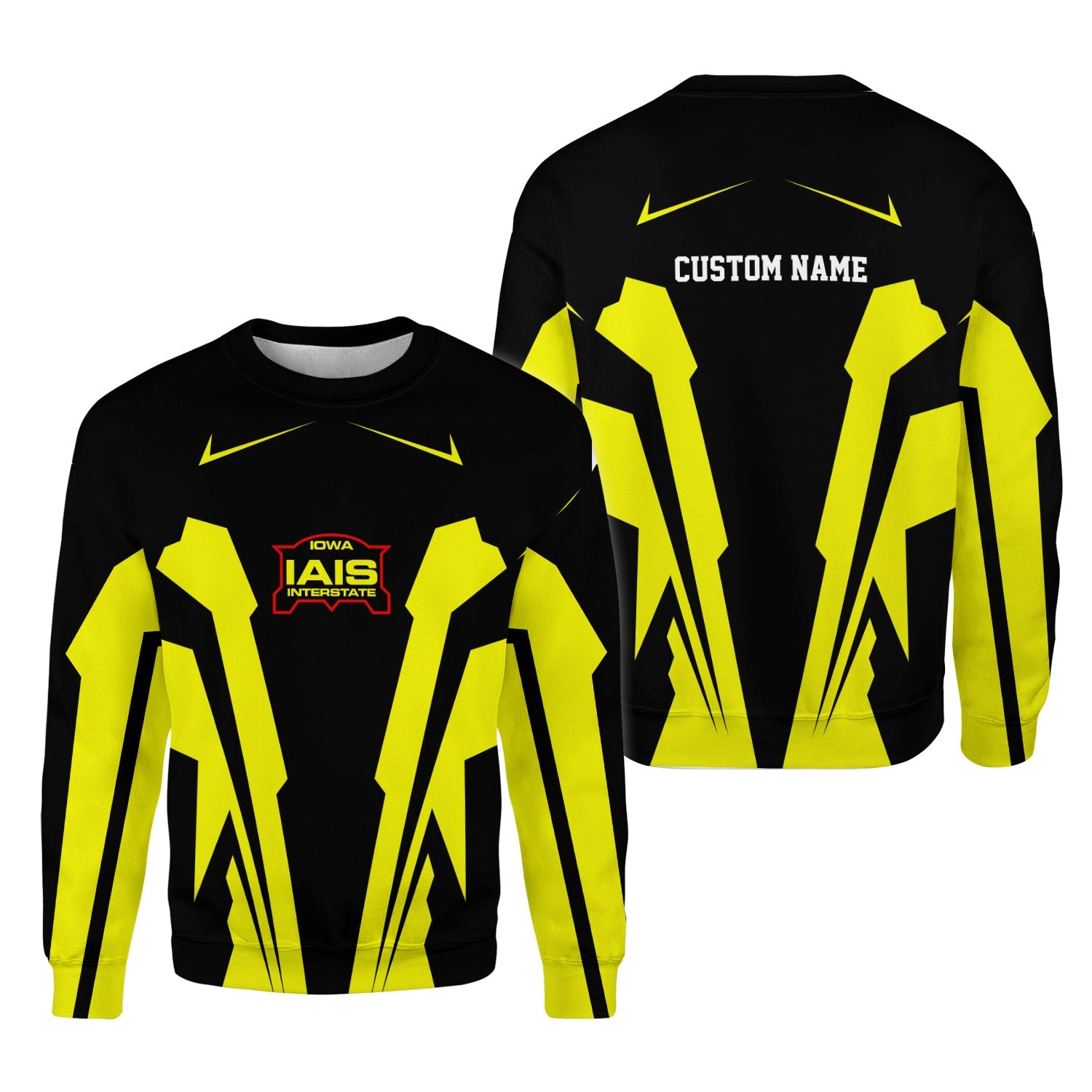 Railspirit Personalized Iowa Interstate Railroad Sweatshirt IAIS Strong Line Style Train Unisex Shirt All Over Print