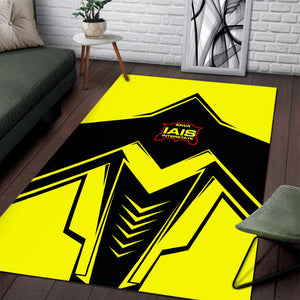 Railspirit Iowa Interstate Railroad Area Rug Railway Trainspotter Style IAIS Rug Gift Idea For Foamers