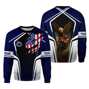 Railspirit Personalized Jersey Central Railroad Sweatshirt American Eagle Vintage Train Shirt