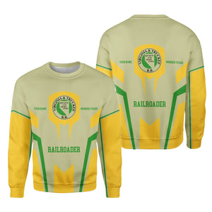 Railspirit Personalized Virginia & Truckee Railroad Sweatshirt Custom Year Railroader Shirt Gift Idea For Train Lover