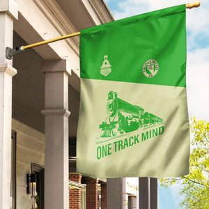 Railspirit Personalized Virginia & Truckee Railroad Garden Flag One Track Mind Flag Gift Idea For Train Lover