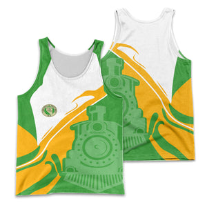 Railspirit Personalized Virginia & Truckee Railroad Men Tank Top Flame-Inspired Style Shirt Gift Idea For Train Lovers