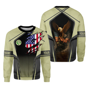 Railspirit Personalized Virginia & Truckee Railroad Sweatshirt American Eagle Vintage Train Shirt