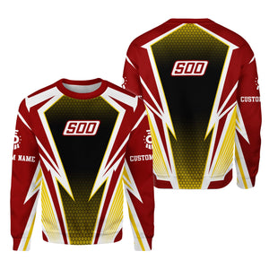 Railspirit Personalized Soo Line Railroad Sweatshirt Lightning Graphic Style Shirt Gift Idea For Train Lover