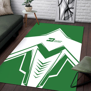 Railspirit Burlington Northern Railroad Area Rug Railway Trainspotter Style Rug Gift Idea For Foamers