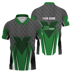 Railspirit Personalized Burlington Northern Railroad Polo Shirt Rugged Steel Vibes Train Shirt All Over Print