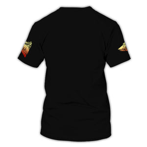 Railspirit Personalized Flaming Steam Train T-Shirt - Epic Locomotive Fire Print