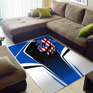 Railspirit Personalized Conrail Railroad Area Rug American Eagle Vintage Train Rug