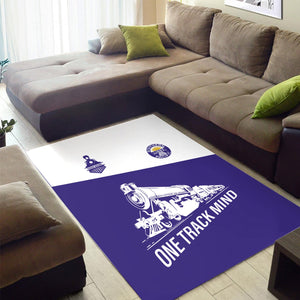 Railspirit Personalized Southern Pacific Railroad Area Rug One Track Mind Train Rug Gift Idea For Train Lover