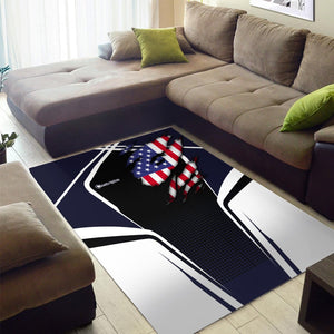 Railspirit Personalized Chessie System Railroad Area Rug American Eagle Vintage Train Rug