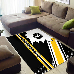 Railspirit Personalized Detroit Toledo And Ironton Railroad Area Rug Vintage All Over Printed Rug