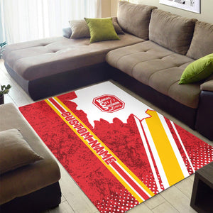 Railspirit Personalized Kansas City Southern Area Rug Vintage All Over Printed Rug