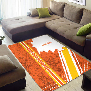 Railspirit Personalized Wheeling And Lake Erie Railroad Area Rug Vintage All Over Printed Rug