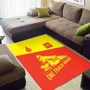 Railspirit Personalized Strasburg Railroad Area Rug One Track Mind Train Rug Gift Idea For Train Lover