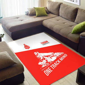 Railspirit Personalized Fleischmann And Western Railroad Area Rug One Track Mind Train Rug Gift Idea For Train Lover
