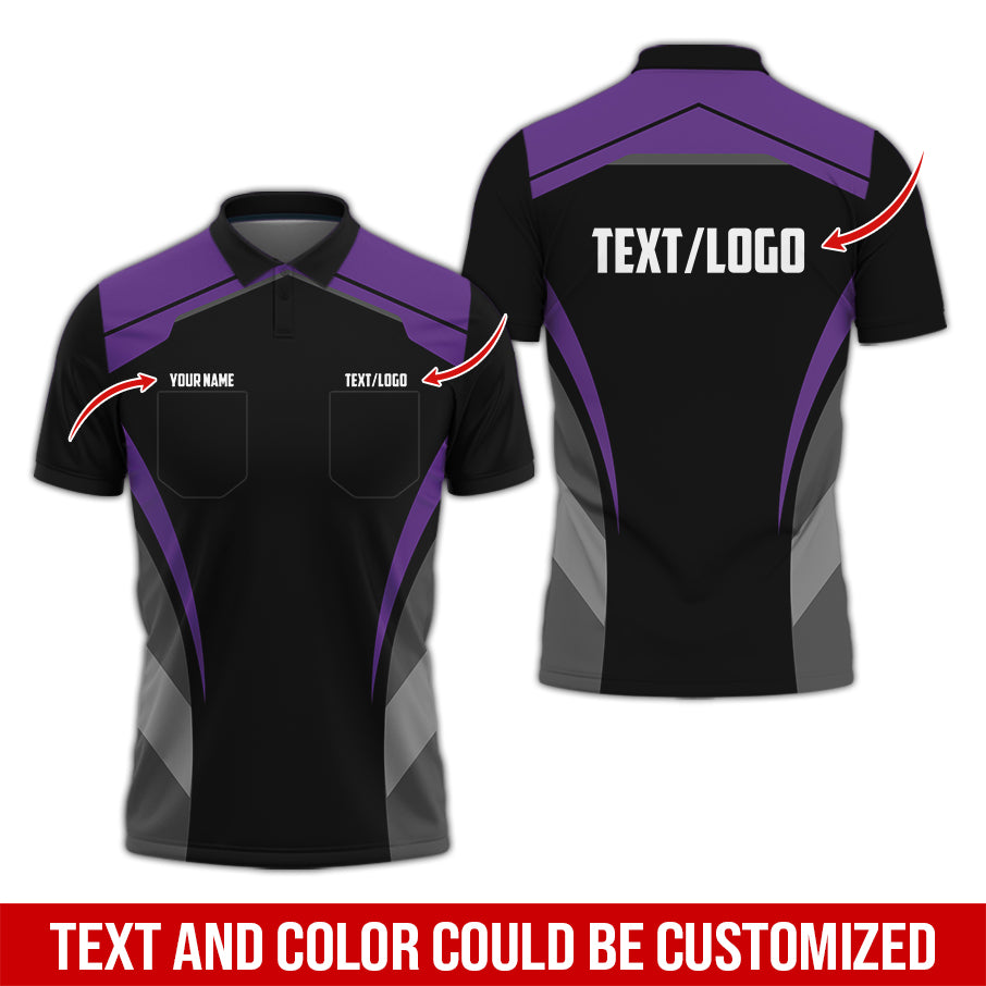 Custom Mechanic Shirt for Men, Printed Pocket Shirt, Purple Mechanic T-Shirt, Unisex Fit for Men and Women, Gift Idea for Car Lovers & Technicians