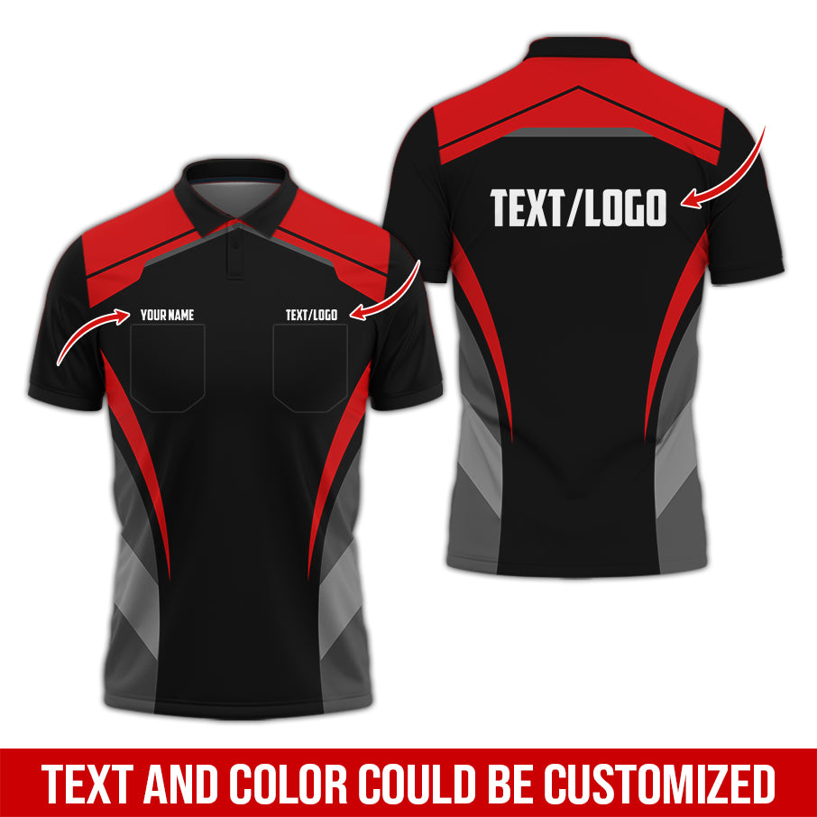 Custom Mechanic Shirt for Men, Printed Pocket Shirt, Red Mechanic T-Shirt, Unisex Fit for Men and Women, Gift Idea for Car Lovers & Technicians