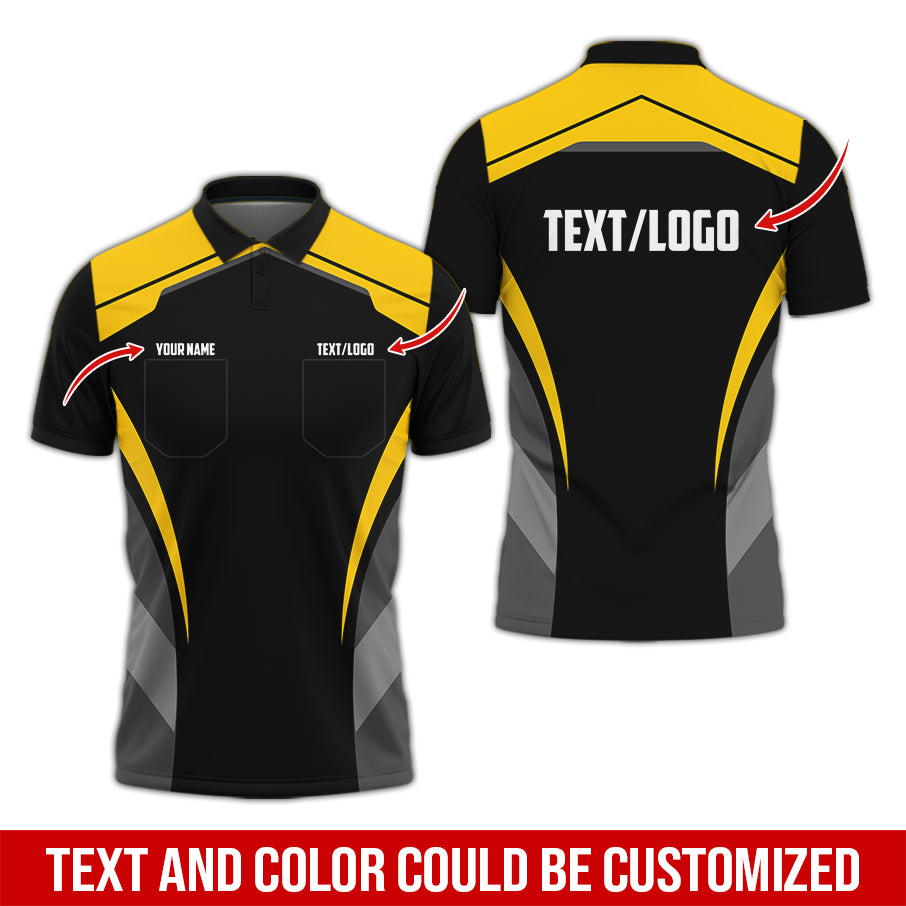 Custom Mechanic Shirt for Men, Printed Pocket Shirt, Yellow Mechanic T-Shirt, Unisex Fit for Men and Women, Gift Idea for Car Lovers & Technicians