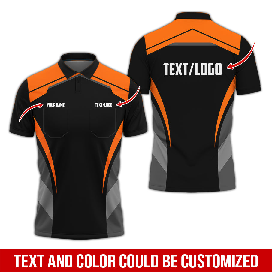 Custom Mechanic Shirt for Men, Printed Pocket Shirt, Orange Mechanic T-Shirt, Unisex Fit for Men and Women, Gift Idea for Car Lovers & Technicians