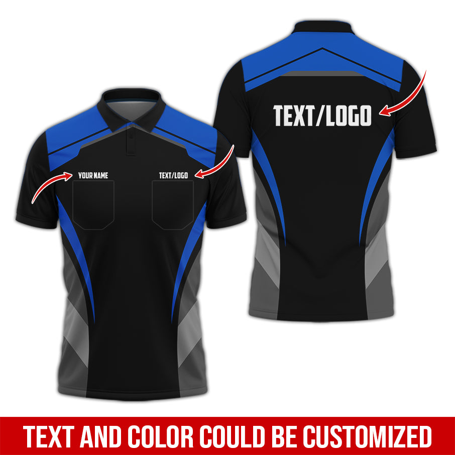 Custom Mechanic Shirt for Men, Printed Pocket Shirt, Blue Mechanic T-Shirt, Unisex Fit for Men and Women, Gift Idea for Car Lovers & Technicians