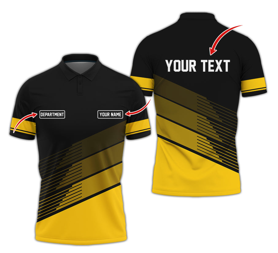 Custom Mechanic Shirt with Name, Unique Custom Shirt for Mechanics, Gift for Men Who Fix Everything, Available in Yellow Size S to 5XL