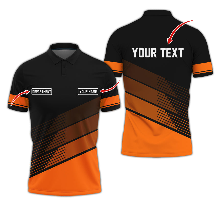 Custom Mechanic Shirt with Name, Unique Custom Shirt for Mechanics, Gift for Men Who Fix Everything, Available in Orange Size S to 5XL